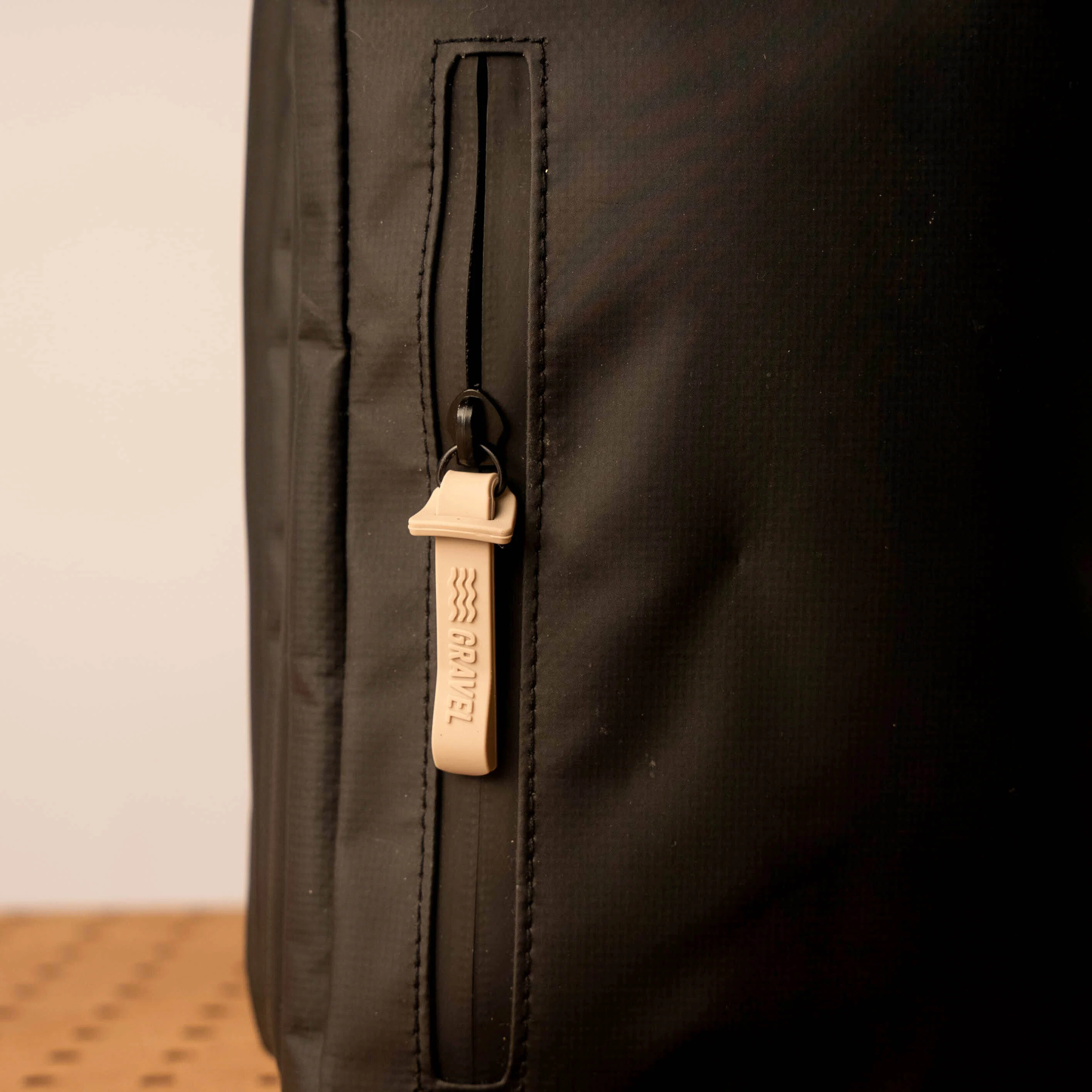 Toiletry Bag Zipper Pulls Stone - Image 2